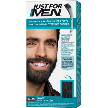 Just For Men Haarverf Just For Men Moustache & Beard M-55 Real Black 55 g