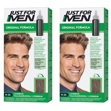 Just For Men Haarverf Just For Men Original Formula H-25 Light Brown 2 x 66 g