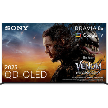K-55XR8M25BP (2025) BRAVIA 8 II - 55 inch - OLED TV Zwart