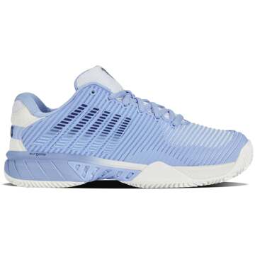 K-Swiss Hypercourt Express 2 Tennisschoenen Dames-Lichtblauw,Wit - 38