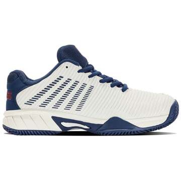 K-Swiss Hypercourt Express 2 Tennisschoenen Kinderen wit - 35,35.5,37.5,38