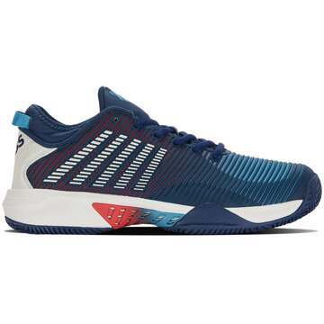 K-Swiss Hypercourt Supreme Tennisschoenen Heren donkerblauw - 41,41.5