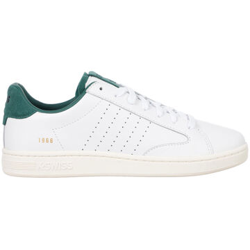 K-Swiss Lozan Klub LTH Vrijtijdsschoen Heren-wit, lichtgroen - 41.5