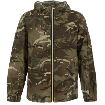 K-WAY Militaire Jas K-Way , Green , Heren - Xl,L,M