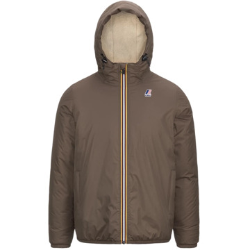 K-WAY Stijlvolle Jas K-Way , Brown , Heren - 2Xl,Xl,L,S