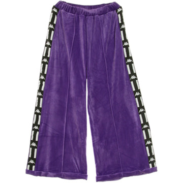 Kappa Lichtgewicht trainingsbroek in violet/zwart Kappa , Purple , Dames - M,Xs