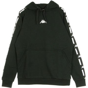 Kappa Zwarte Heren Hoodie Kappa , Black , Heren - Xl,L,M