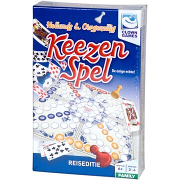 Keezenspel reiseditie Multikleur