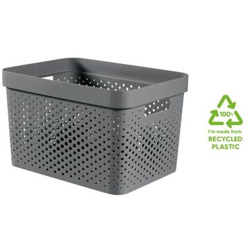 Keter Curver Opbergbox Infinity Recycled Dots 17l