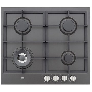 KG959ZTA Gas kookplaat Zwart