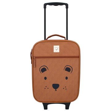 Kidzroom Sevilla Current Legend Trolley Suitcase brown Zachte koffer Bruin - H 42 x B 32 x D 11