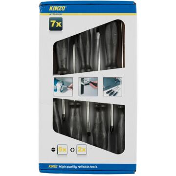 Kinzo Schroevendraaierset 7-delig