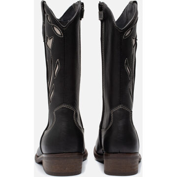 Kipling El Paso Cowboylaarzen zwart Leer - 28,29,30,32