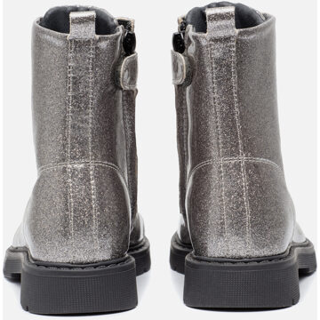 Kipling Ella Veterboots zilver Pu - 27,28,29,30,31,32,33,34