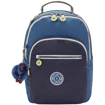 Kipling Seoul S fantasy blue bl Blauw - H 35 x B 25.5 x D 16