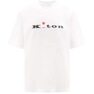 Kiton T-Shirts Kiton , White , Heren - 2Xl,Xl,L,M,S