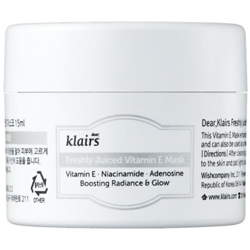 Klairs Freshly Juiced Vitamin E Mask 15ml.