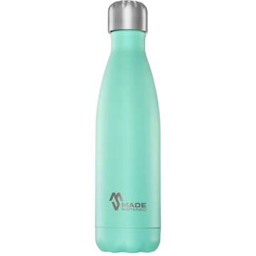 Knight Bottle RVS - 500 ml - Seafoam