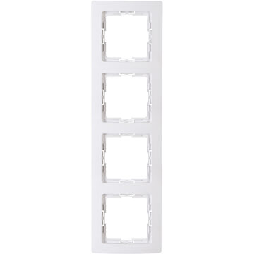 Kopp Afdekraam - Paris - 4-voudig - Arctic Glans Wit