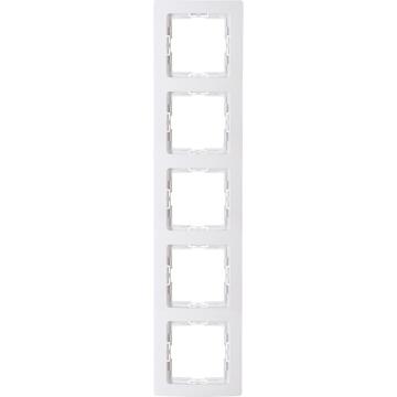 Kopp Afdekraam - Paris HK05 - 5-voudig - Arctic Glans Wit