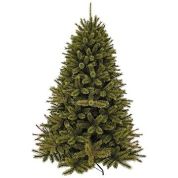 kunstkerstboom forest frosted maat in cm: 185 x 130 groen