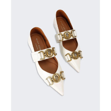 Kurt Geiger Dames mansion point slip on Wit - 39