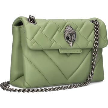 Kurt Geiger Groene Mini Kensington Schoudertas Kurt Geiger , Green , Dames - ONE Size