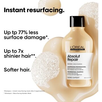 L'Oréal Professionnel Serie Expert Absolut Repair Shampoo herstellende shampoo voor beschadigd haar 300ml