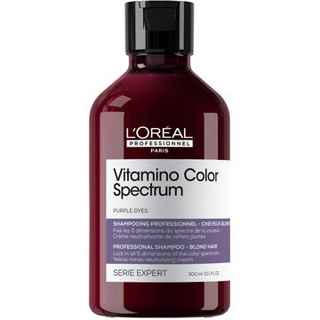 L'Oréal Professionnel Vitamino Color Spectrum Purple Tinted Shampoo For Blonde Coloured Hair 300ml