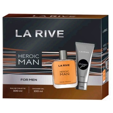 La Rive Geschenkset La Rive Heroic Man EDT Gift Set 100 ml + 100 ml