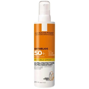 La Roche Posay Anthelios Onzichtbare Spray Zonnebrand SPF50+ - 200ml