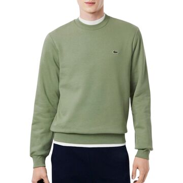Lacoste Bio Cotton Fleece Crew Sweater Heren - XL