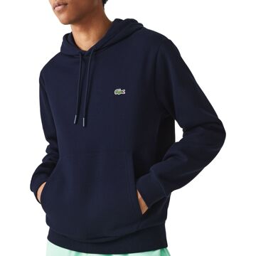 Lacoste Bio Cotton Fleece Hoodie Heren navy - XL