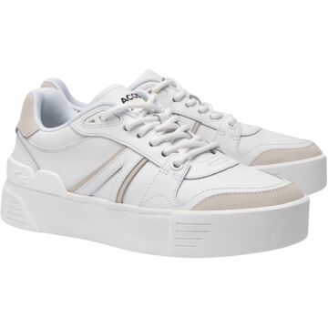 Lacoste L002 Evo Sneakers Dames wit - beige - 40