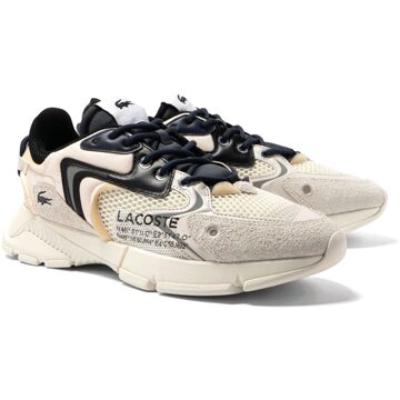 Lacoste L003 Neo Sneakers Heren crème - zwart - 41