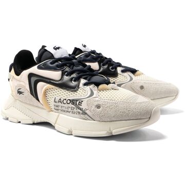 Lacoste L003 Neo Sneakers Heren crème - zwart - 43