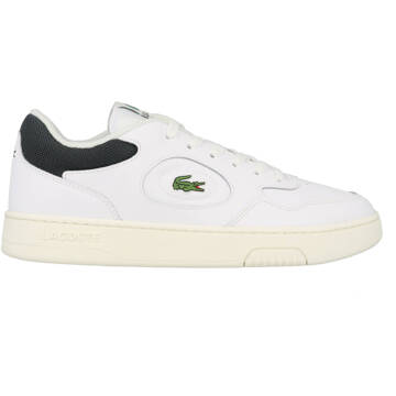 Lacoste Lineset Sneakers Heren wit - donker groen - 44