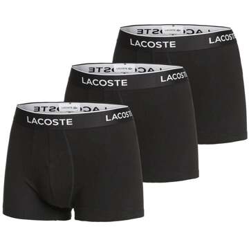 Lacoste Onderbroek - Maat S - Mannen - zwart - wit