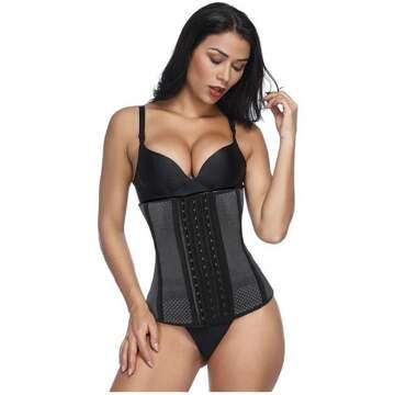 LAFAJA Lafaja geperforeerde latex waisttrainer - Maat: XS