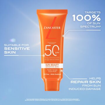 Lancaster Zonnebrandcrème Lancaster Sun Beauty Sensitive Skin Mineral Face Cream SPF50 50 ml
