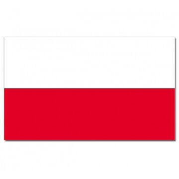 Landen vlaggen van Polen met wapen