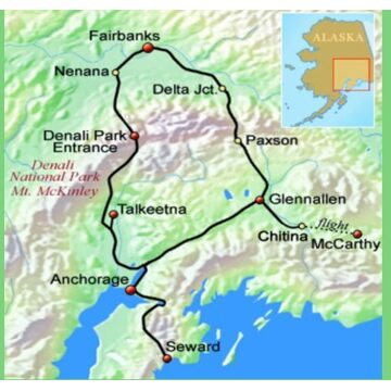 Langs de lodges van Alaska (14 dagen)