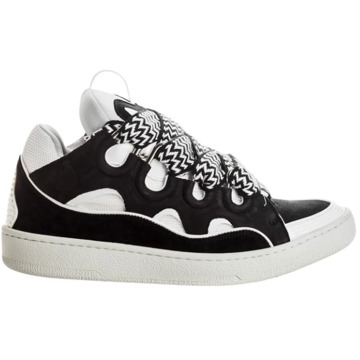 Lanvin 90's Sneakers met Origineel Ontwerp Lanvin , Black , Heren - 44 Eu,42 Eu,41 Eu,40 Eu,45 Eu,43 EU