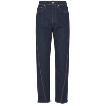 Lanvin Blauwe Jeans Lanvin , Blue , Heren - W32,W31,W33,W30