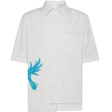 Lanvin Wit Overhemd Klassieke Stijl Lanvin , White , Heren - L,M