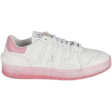 Lanvin Witte Clay Low Top Sneakers Lanvin , White , Dames - 36 EU