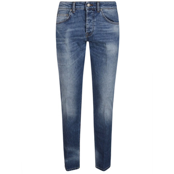 Lardini Klassieke Denim Jeans voor Dagelijks Gebruik Lardini , Blue , Heren - W35,W33,W31,W34