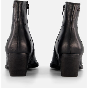 Lazamani Cowboylaarzen zwart Leer - 37