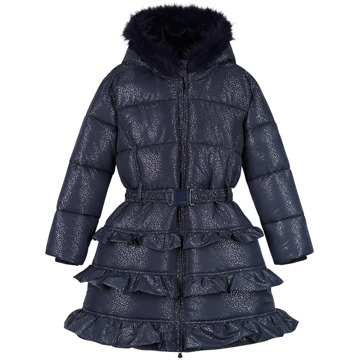 Le Chic meisjes winterjas Marine - 116