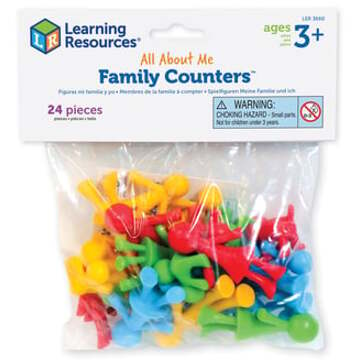 Learning resources Learning Resources® Alles over mij - speelfiguren familie 24 stuks Kleurrijk